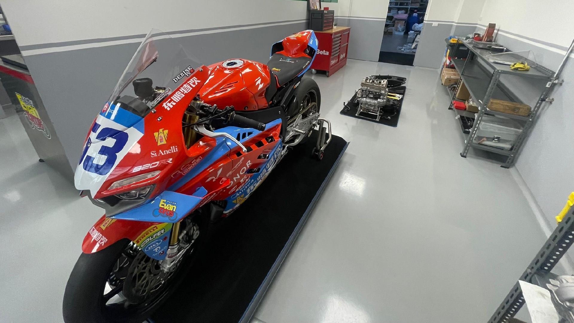 Chinese motorcycle making waves in Superbike World Championship