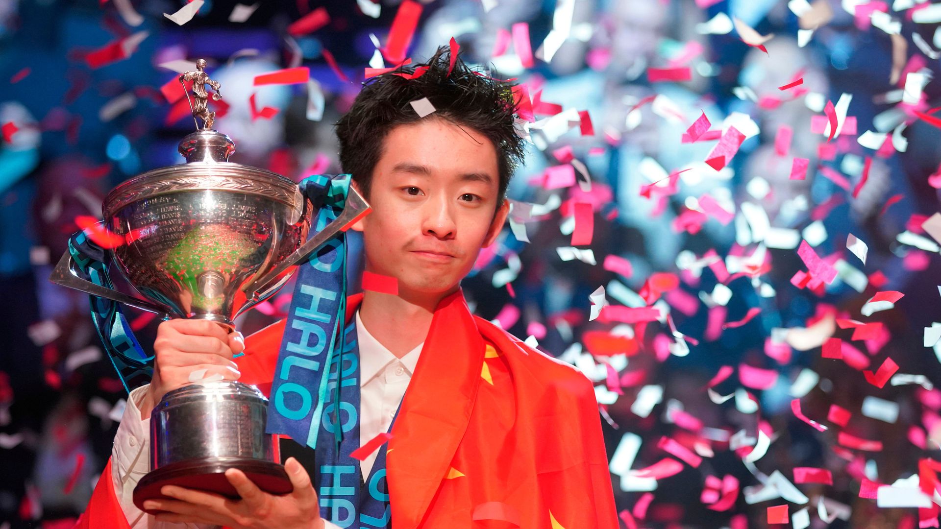 EXCLUSIVE: Chinese world snooker champion Wu Yize hails victory
