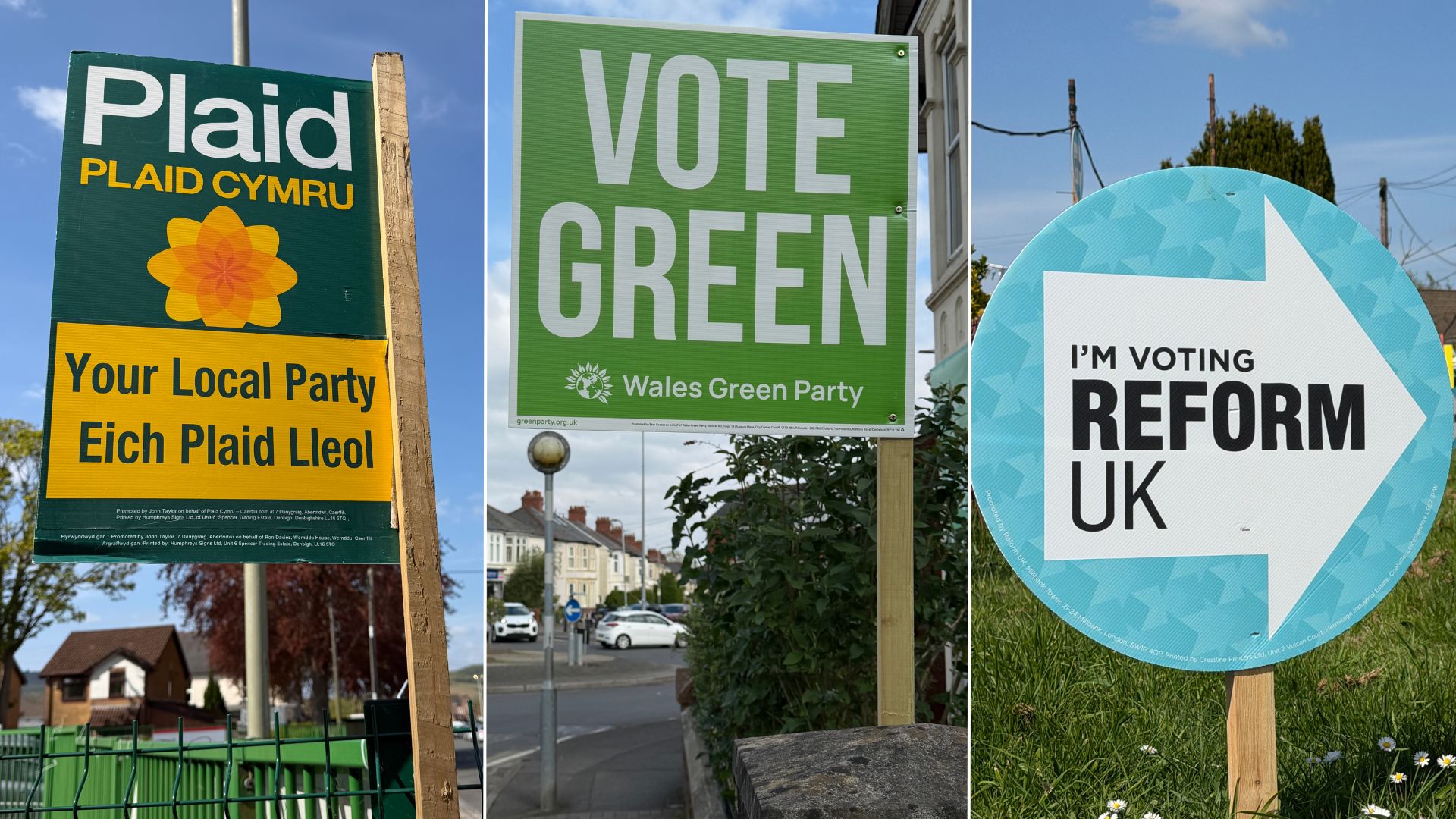 With the traditional main parties struggling, others are filling the vacuum – and could control the Welsh parliament. /Iolo ap Dafydd