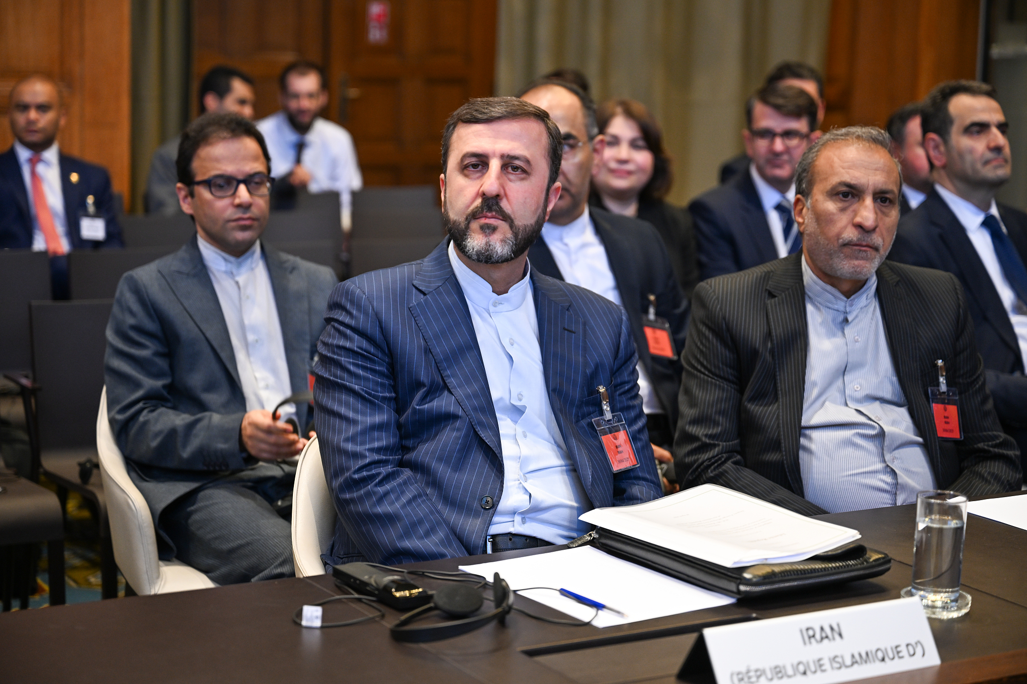 Iran's Deputy Foreign Minister Kazem Gharibabadi told the IRNA news agency that Iran's peace proposal to the US called for an end to the war on all fronts, including Lebanon (May 19). /AFP