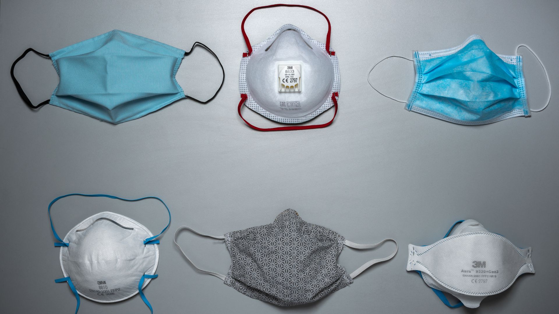 Protective face masks helped curb the spread of the Covid-19 pandemic. /Lionel Bonaventure/AFP
