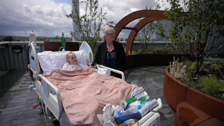 UK's first rooftop critical care garden opens in London