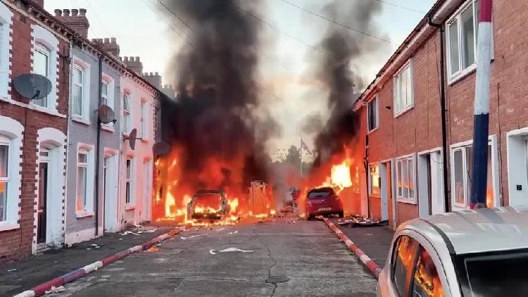 Inflamed by social media, anti-immigrant violence scorches Belfast
