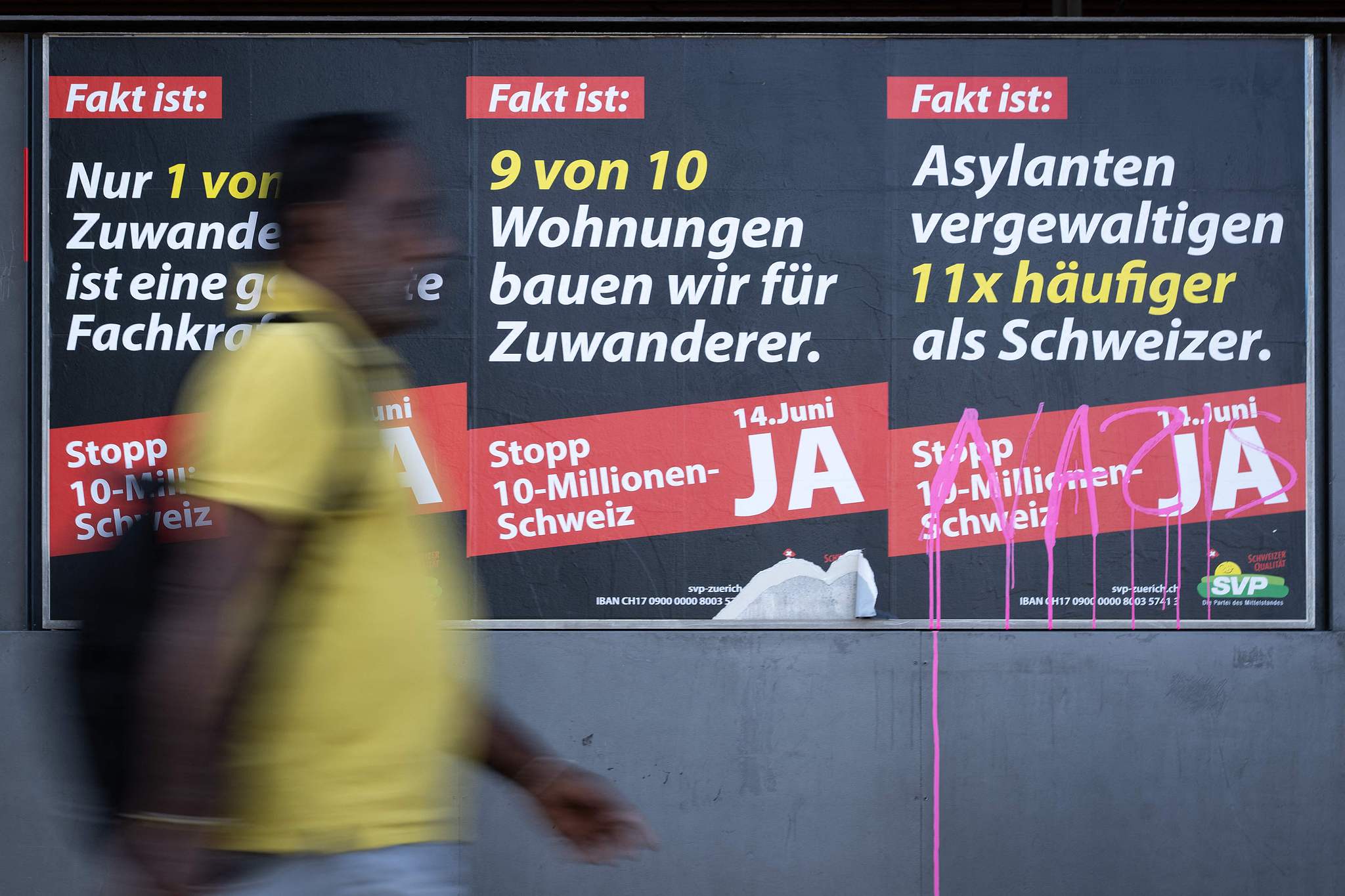 The 38-country Organization for Economic Cooperation and Development has reported that Switzerland had a foreign-born population of 32% as of 2024. /Sebastien Bozon/AFP via CFP