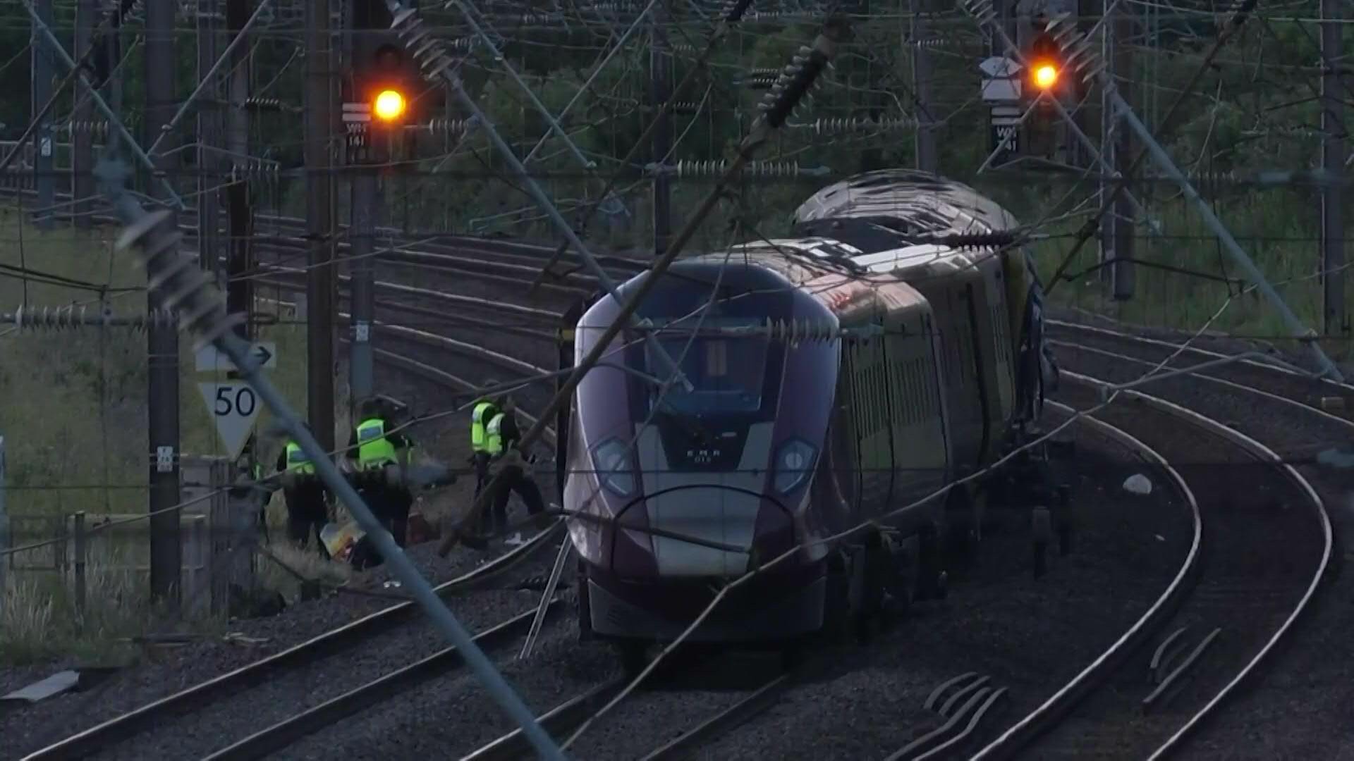 Train collisions are relatively rare in the United Kingdom. /AFP