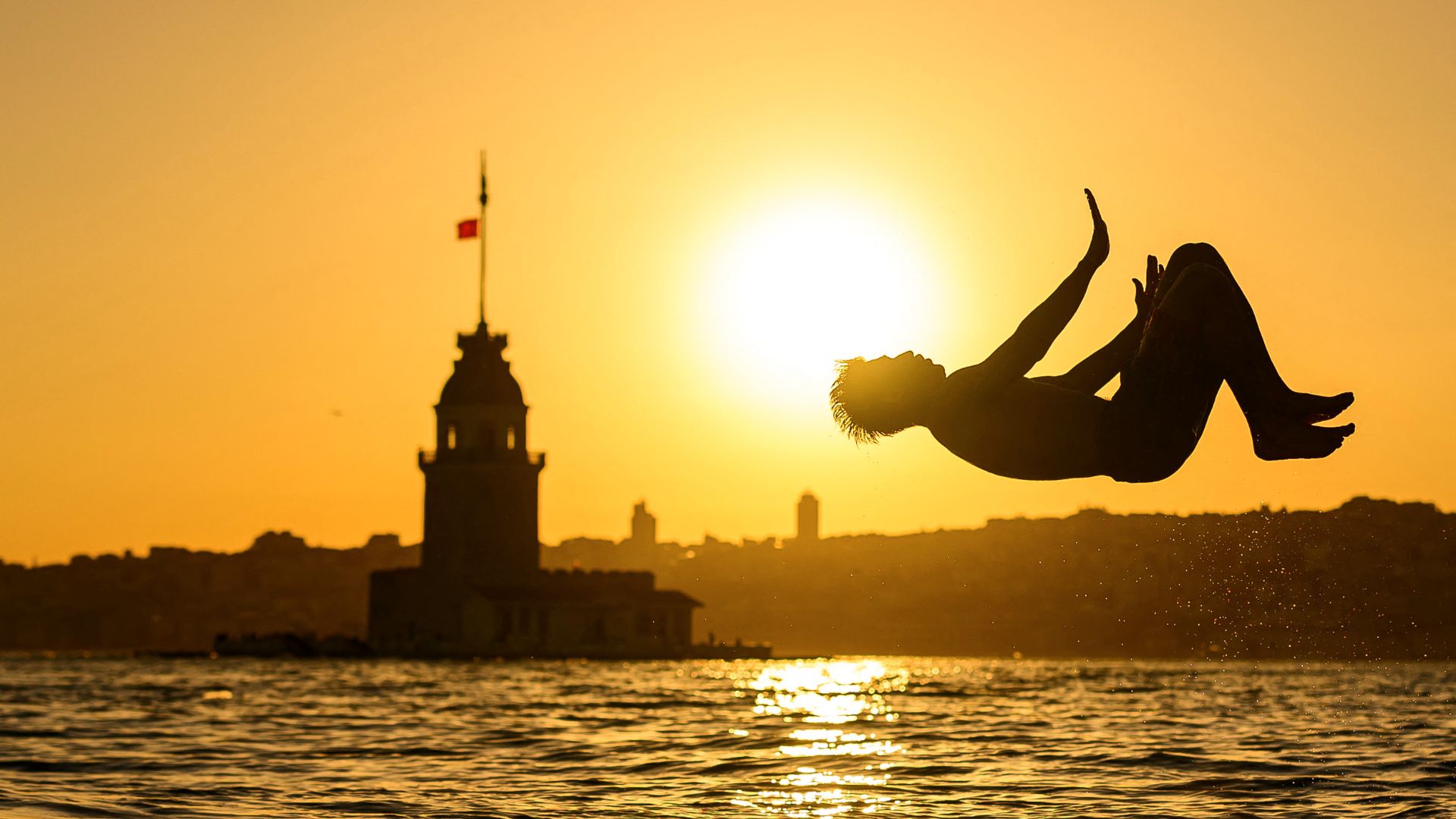 The Mediterranean broke its June record at 24.3C, surpassing the previous highs set in 2023 and 2025. /Yasin Akgul/AFP

