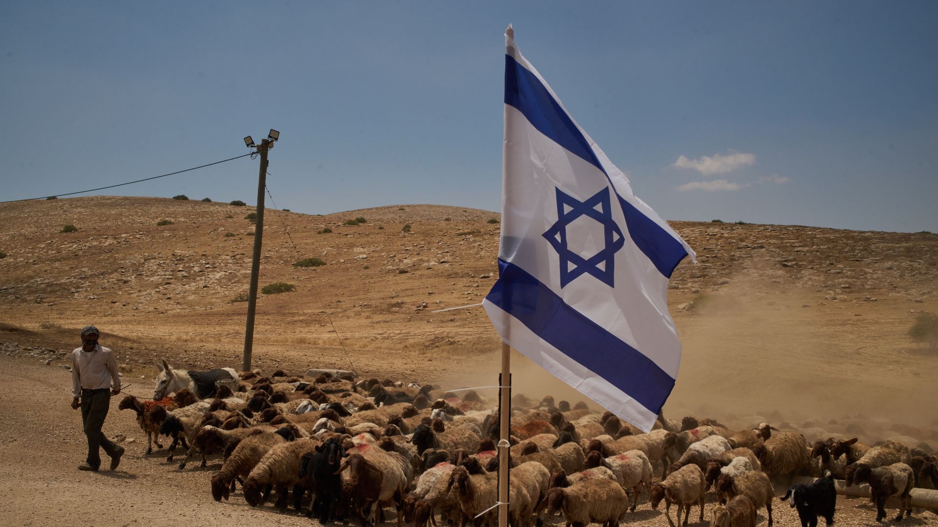 There currently number around 150 settlements in the Occupied West Bank that are authorised by the Israeli government, accompanied by over 200 unauthorized outposts. /AP