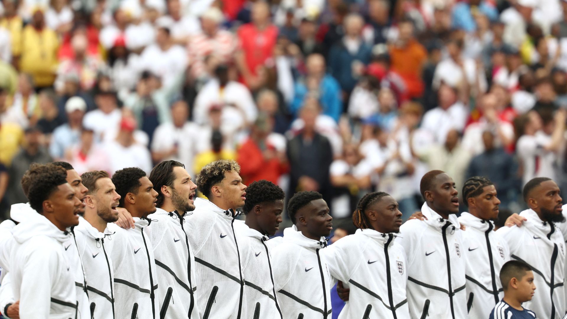 The players in England's squad could have chosen to represent more than a dozen other nations. /Franck Fife/AFP
