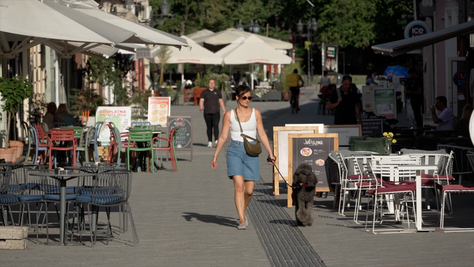 Serbia is struggling under an intense heatwave, with temperatures approaching 40 degrees Celsius across much of the country.  /CGTN