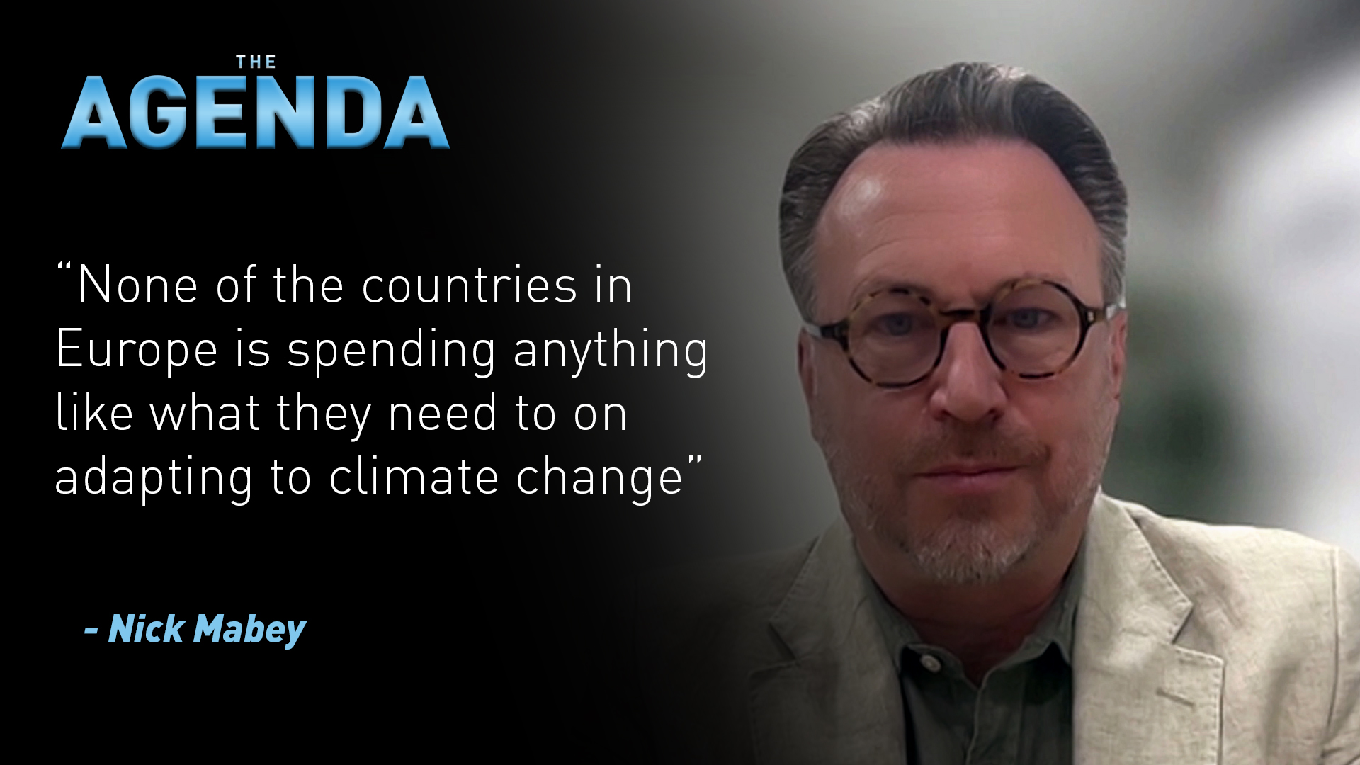 The Agenda: Europe wasn't built for this heat — what breaks first?
