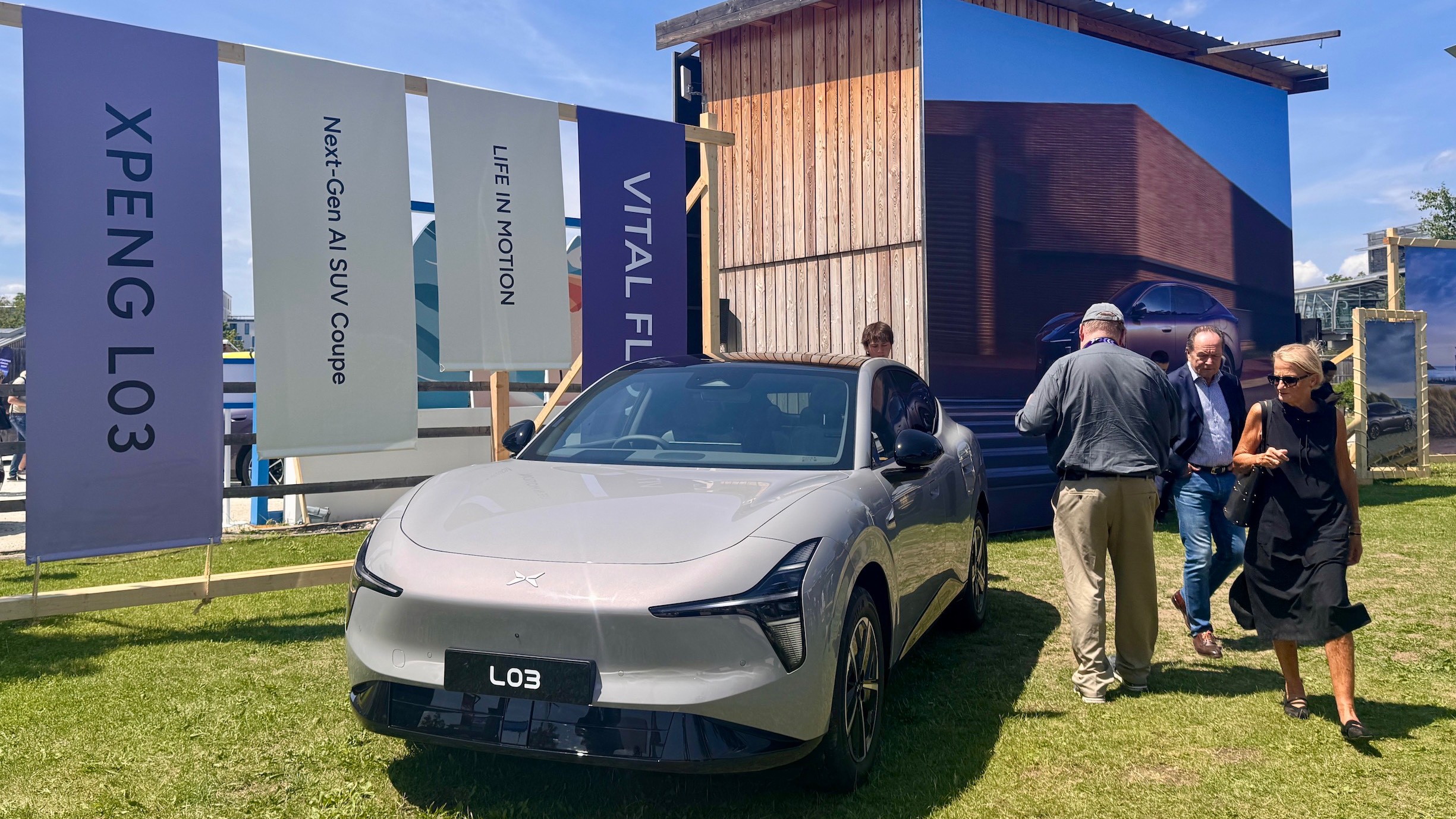 Xpeng's new release marks part of its shift to being a 'physical AI company'. /Natalie Carney/CGTN