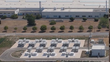 The batteries respond to changes in grid demand within milliseconds. /CGTN