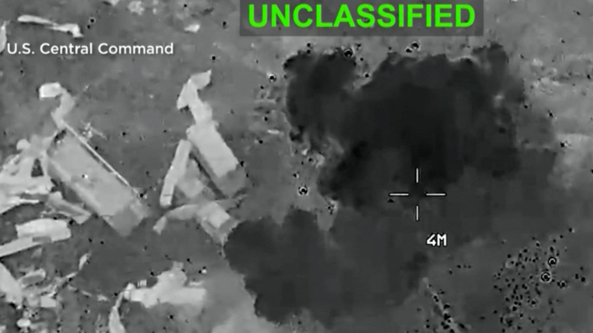 A screen grab made on July 23, 2026 from handout video footage released by the US Central Command. /US Central Command
