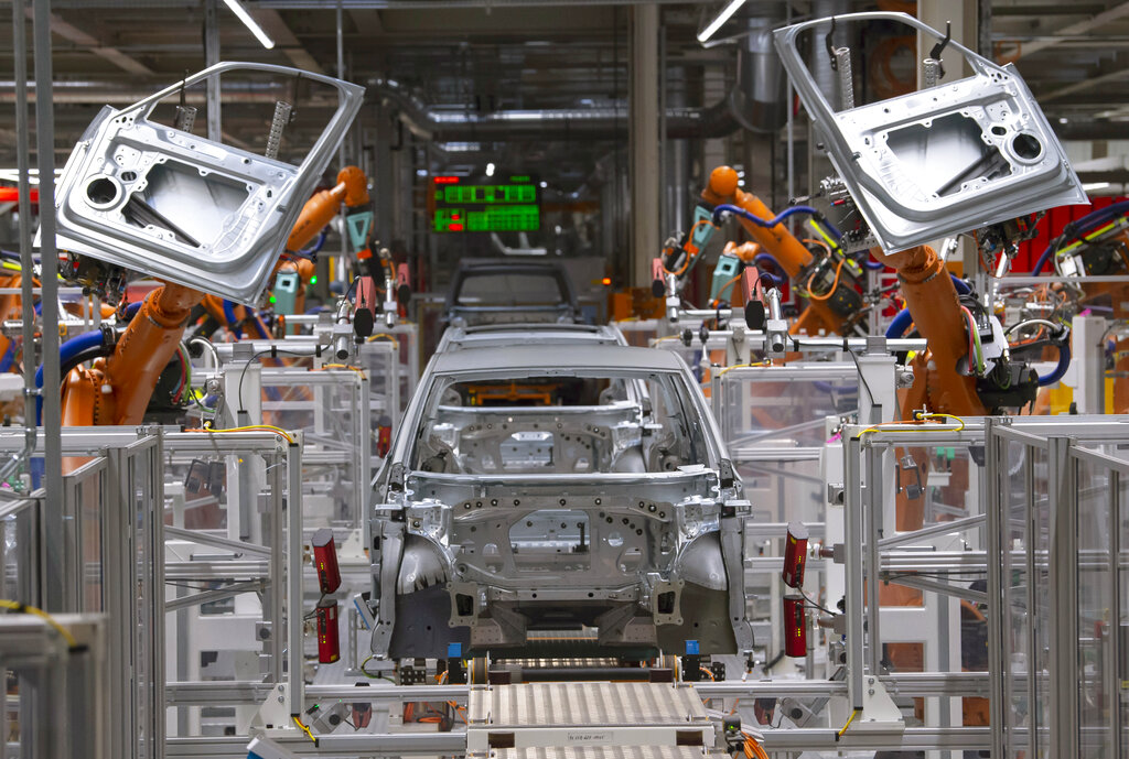 Zwickau has been synonymous with car making for more than a century. /Jens Meyer/AP