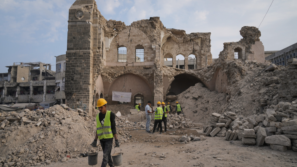 Palestinians race to save Gaza's cultural heritage