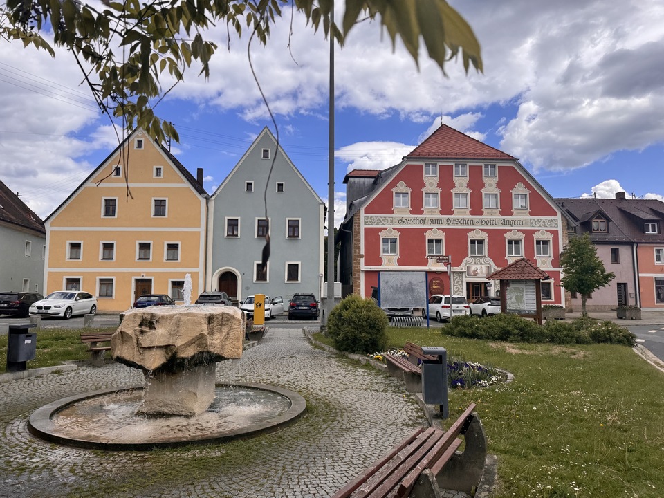 The town centre of Vilseck in Bavaria, Germany, 2026. /CGTN