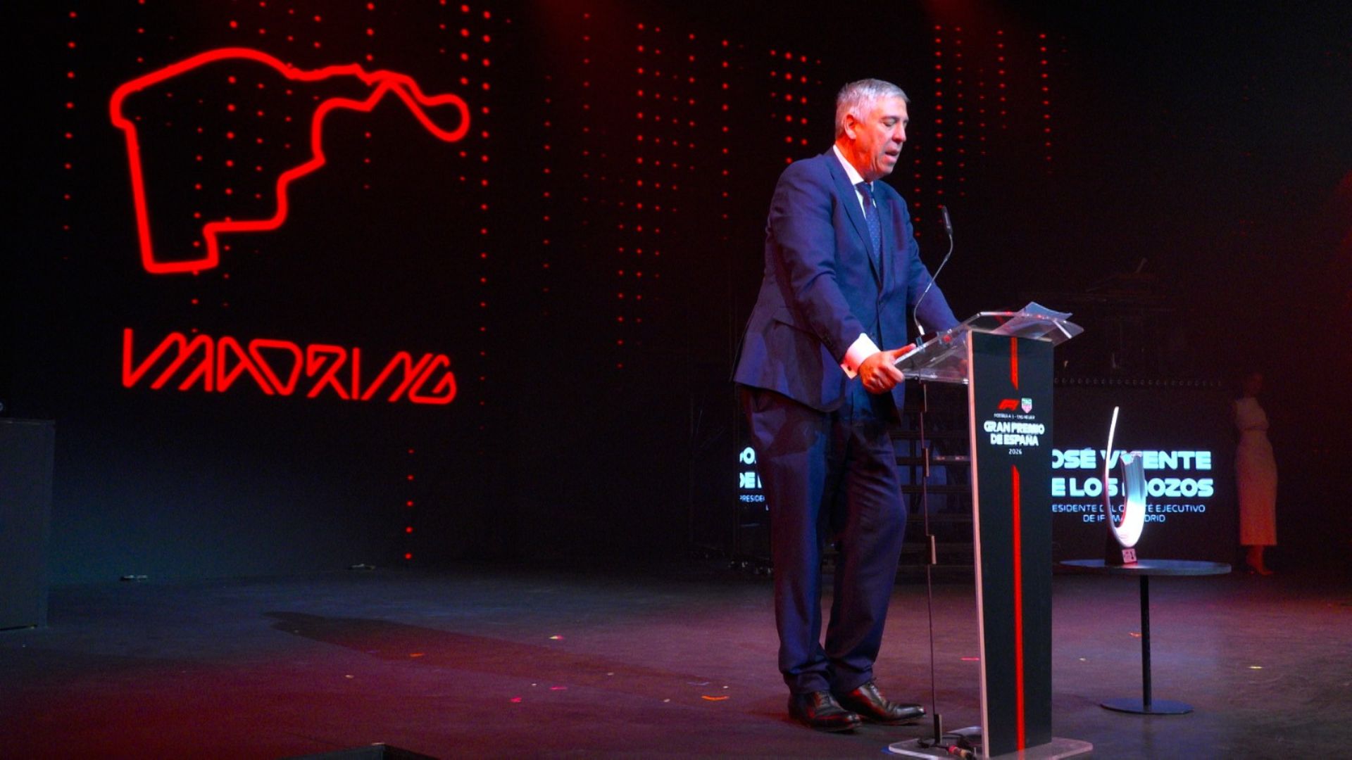 The F1 launch event put Madrid in the spotlight. /Handout