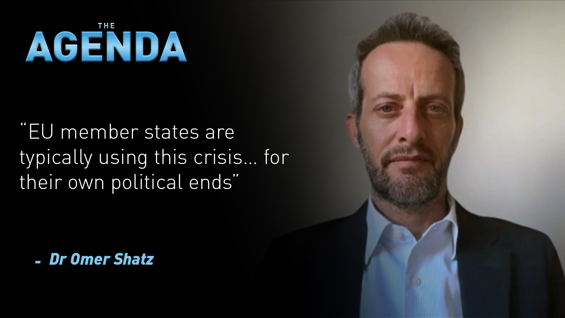 The Agenda: Who really controls Europe's borders?