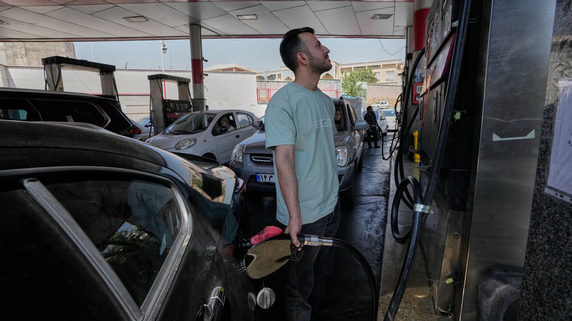Gasoline shortages are being reported across Iran's capital Tehran, as the country continues to struggle against US-led economic sanctions and import restrictions. AP.