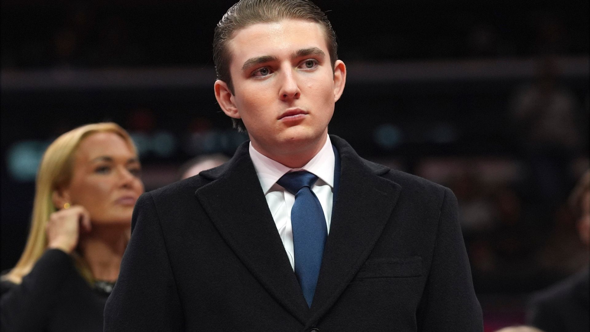 Donald Trump's youngest son Barron has been targeted in a recent broadcast by Iranian state media. AP.