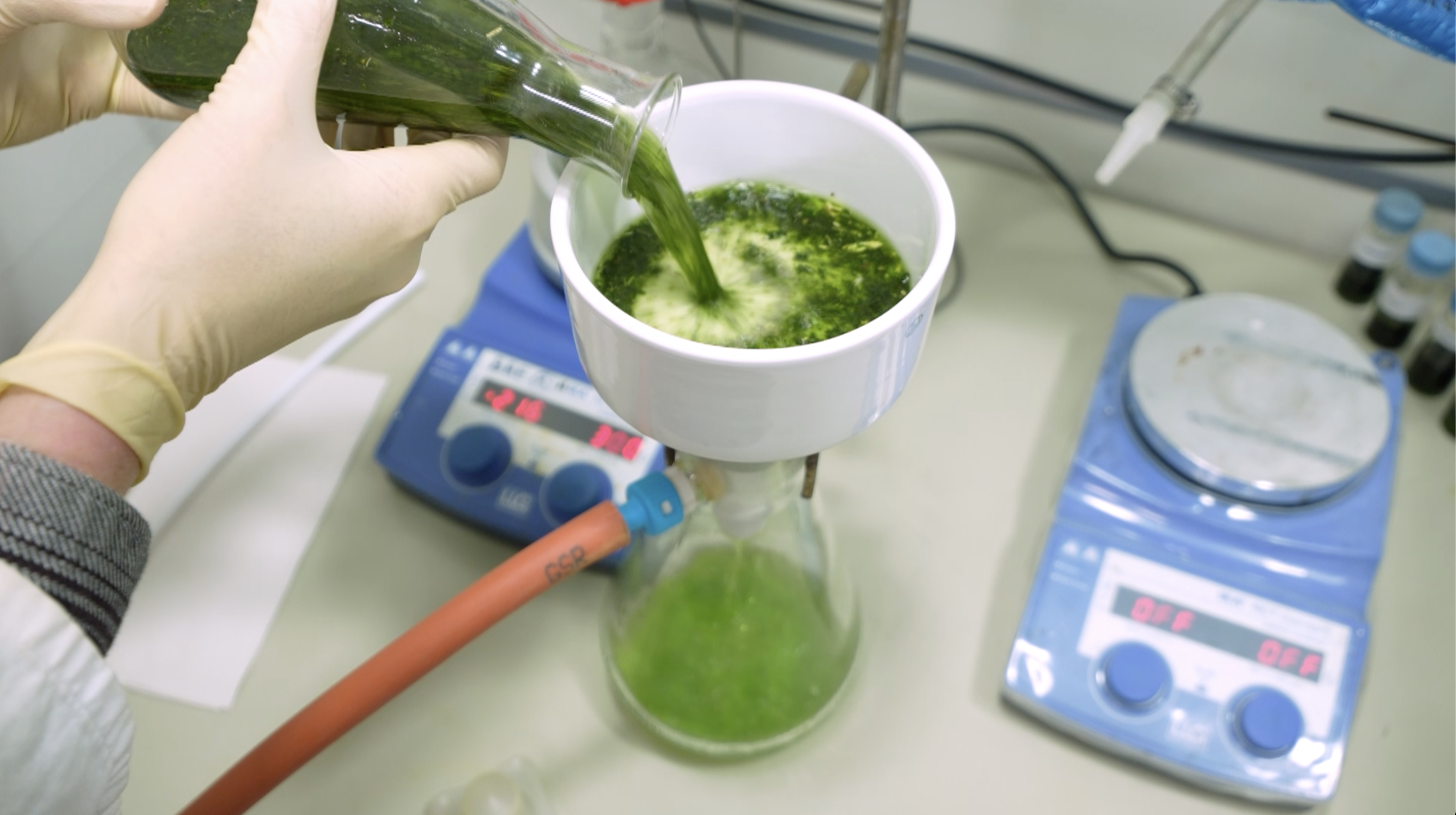 Green aviation fuel could be the fruit of many scientists' labors over the next four years. /CGTN