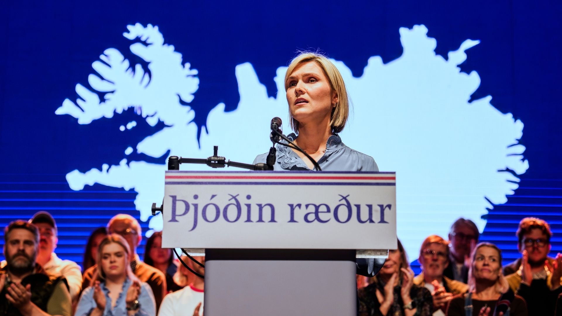 Prime Minister Kristrun Frostadottir sees the vote as an opportunity to find out what kind of deal Iceland could secure. /AP
