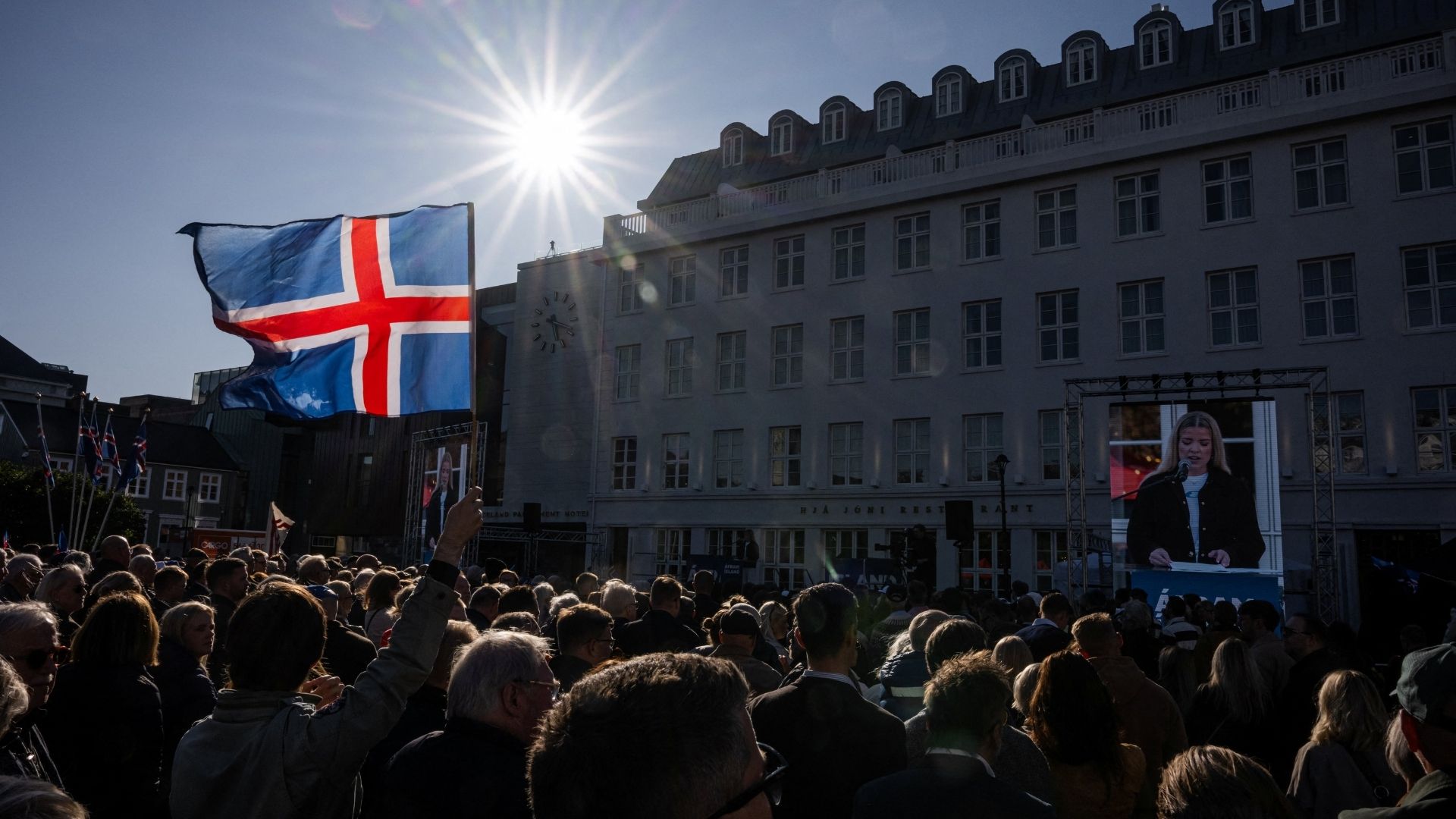 While Iceland is part of the European Free Trade Association and European Economic Area (EEA), it remains outside of the European Union - for now. /AFP