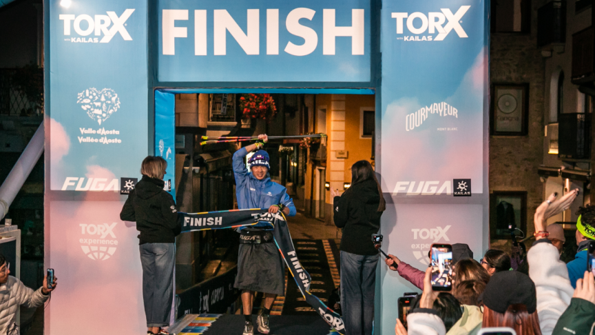 Chinese ultra-trail runner Zhao Jiaju has won the 330-kilometer category of Italy’s Tor des Géants. /CGTN