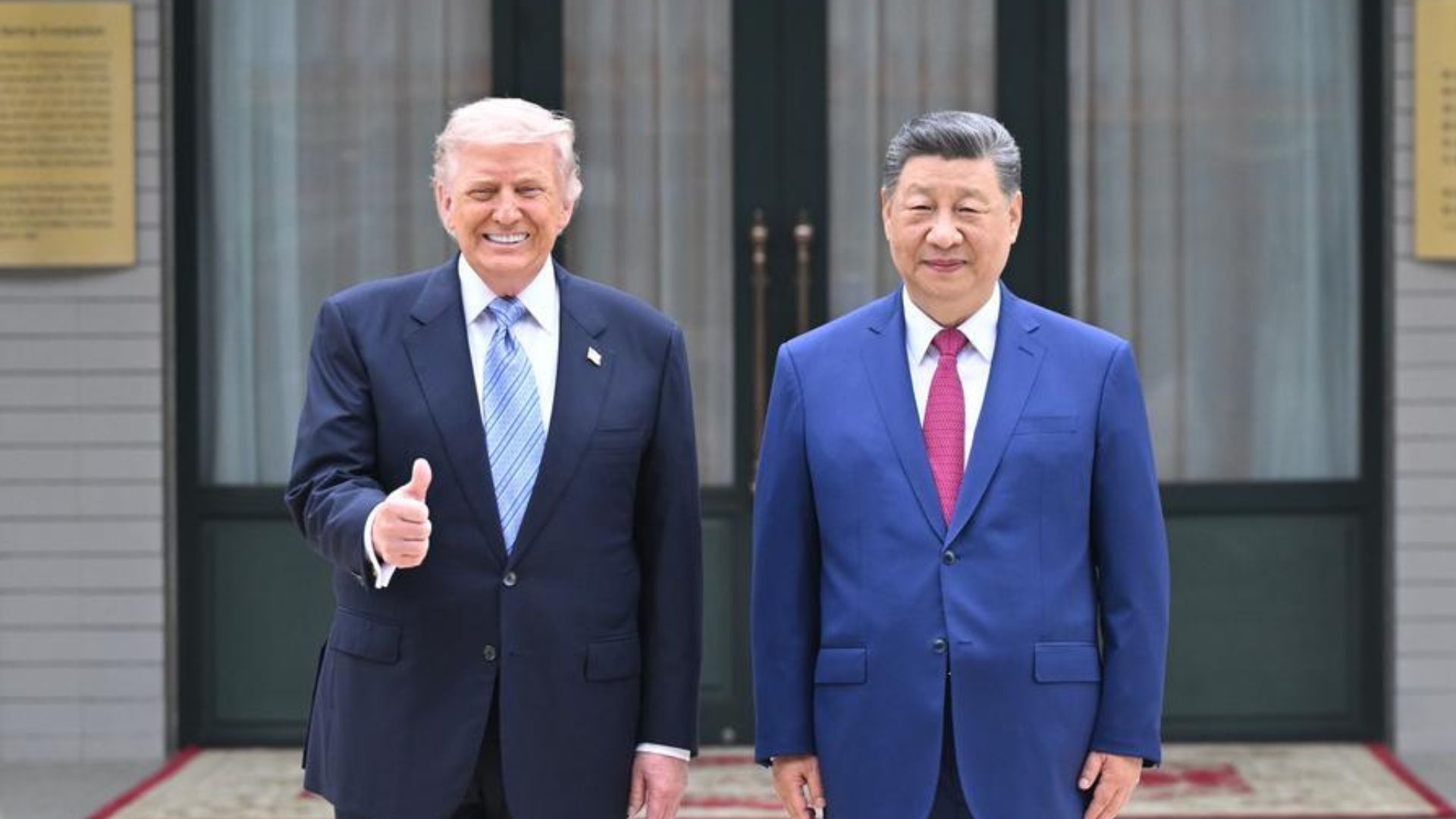 Chinese President Xi Jinping and US President Donald Trump at a previous meeting. /Xinhua