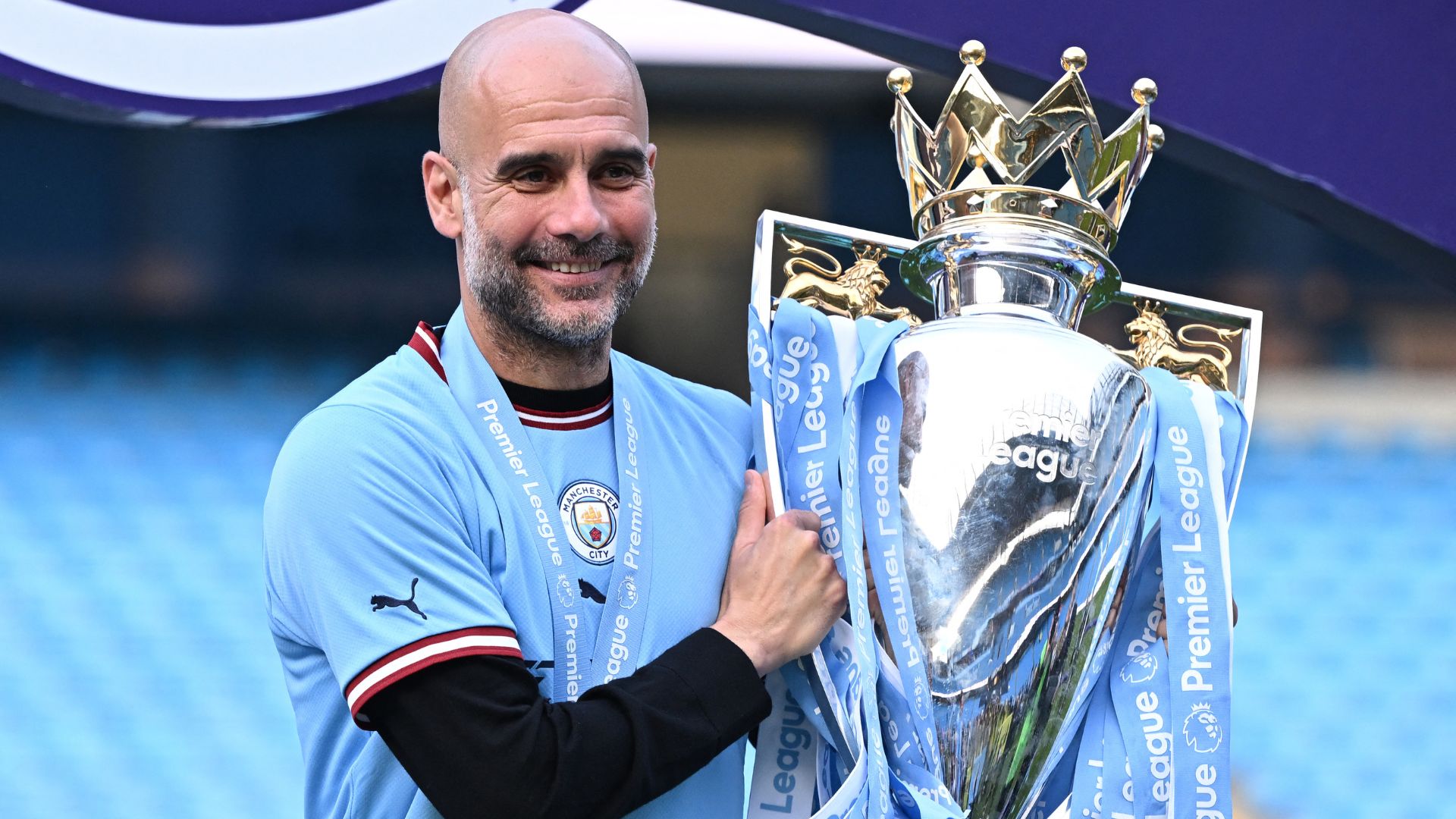 Under legendary manager Pep Guardiola, City dominated the Premier League – and also won the European Champions League. But now the club's achievements are called into question. /Oli Scarff/AFP
