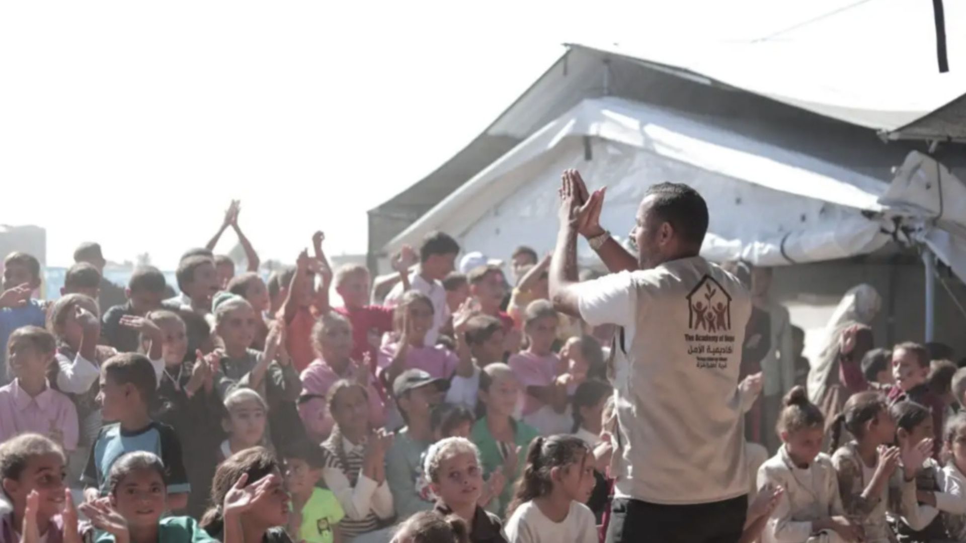 Pupils at the the Academies of Hope campus in Gaza. /Gaza Children Village website
