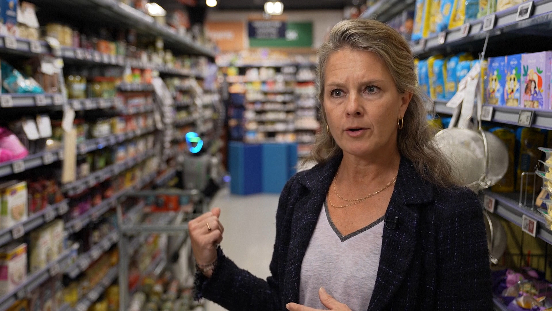 'There are no limits' says Hive Robots co-founder and CEO Charlotte Sand.  /AP
