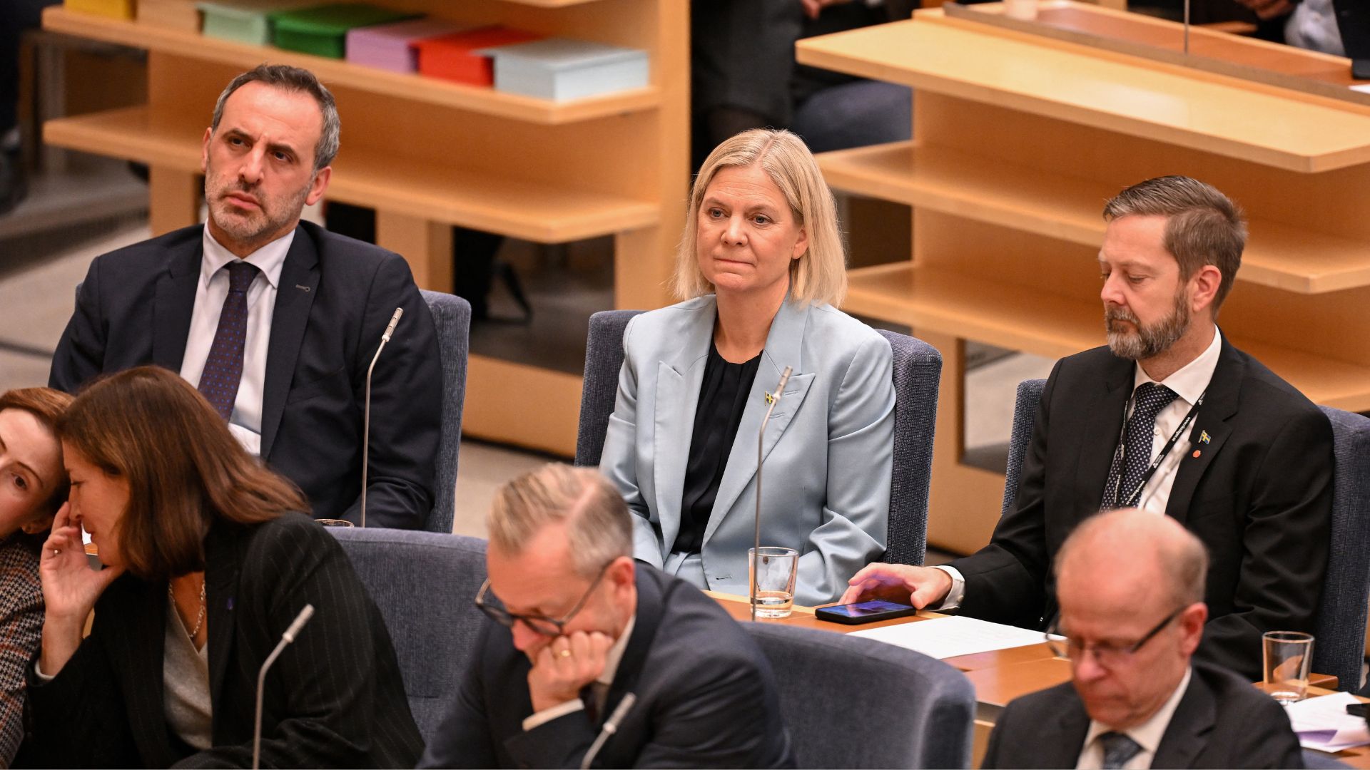 Sweden's parliament on Thursday rejected Social Democrats leader Magdalena Andersson's bid to form a minority government. /AFP