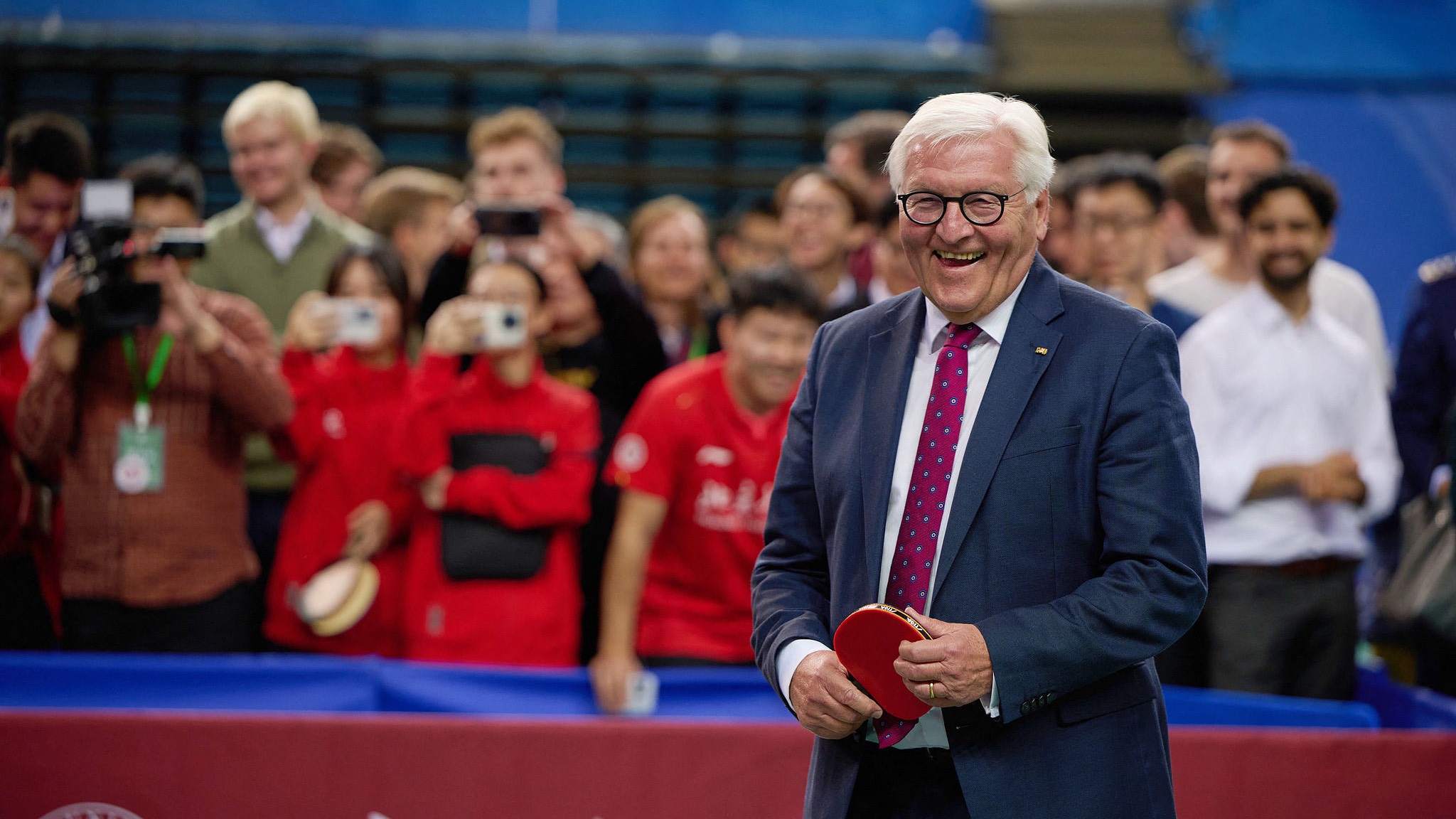 Germany's president urges trade ties and dialogue in Beijing speech