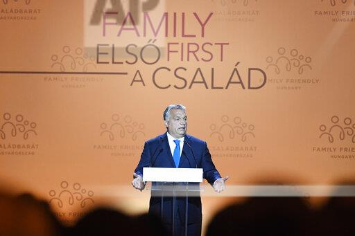 Hungarian Prime Minister Viktor Orban: AP photo