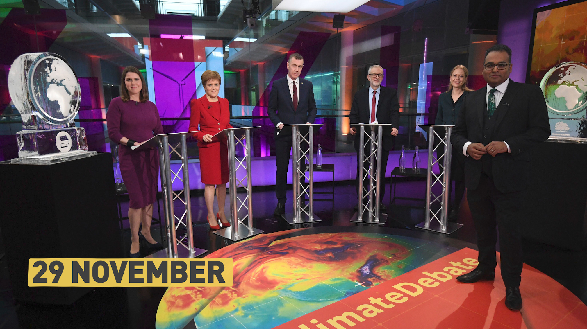 UK election at-a-glance: Johnson empty-chaired at climate debate