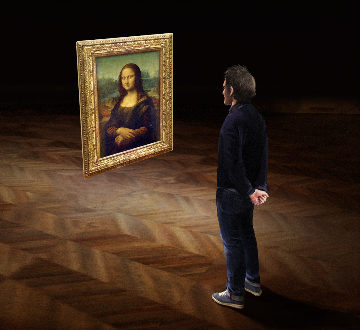 virtual tour of louvre paintings